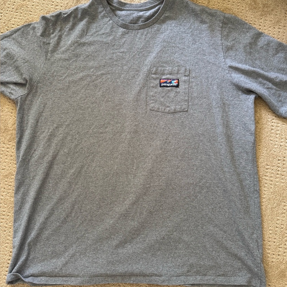 Patagonia Gray Short Sleeve Tee